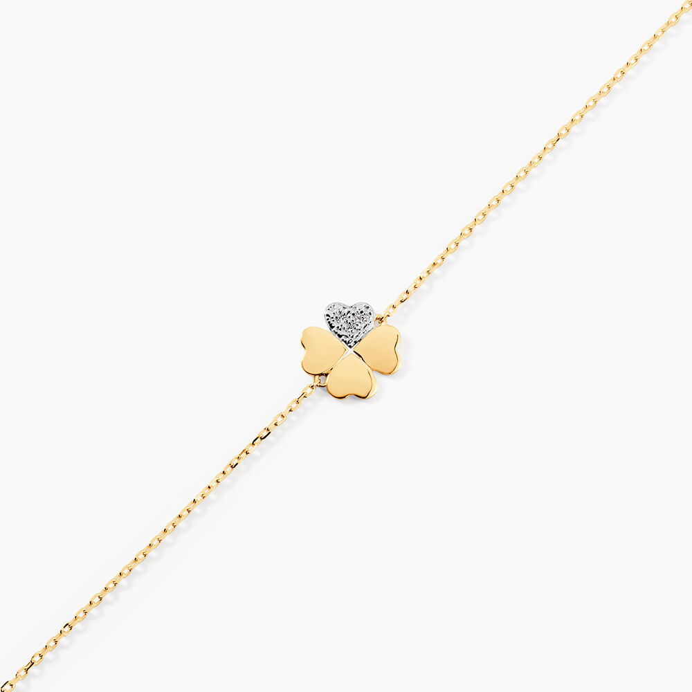 Bracelet Yasamin Or Jaune Diamant - Bracelets cha&icirc;nes Femme | Marc Orian