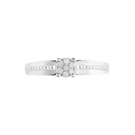 Bague Kate Or Blanc Diamant - Parures de mariage Femme | Marc Orian