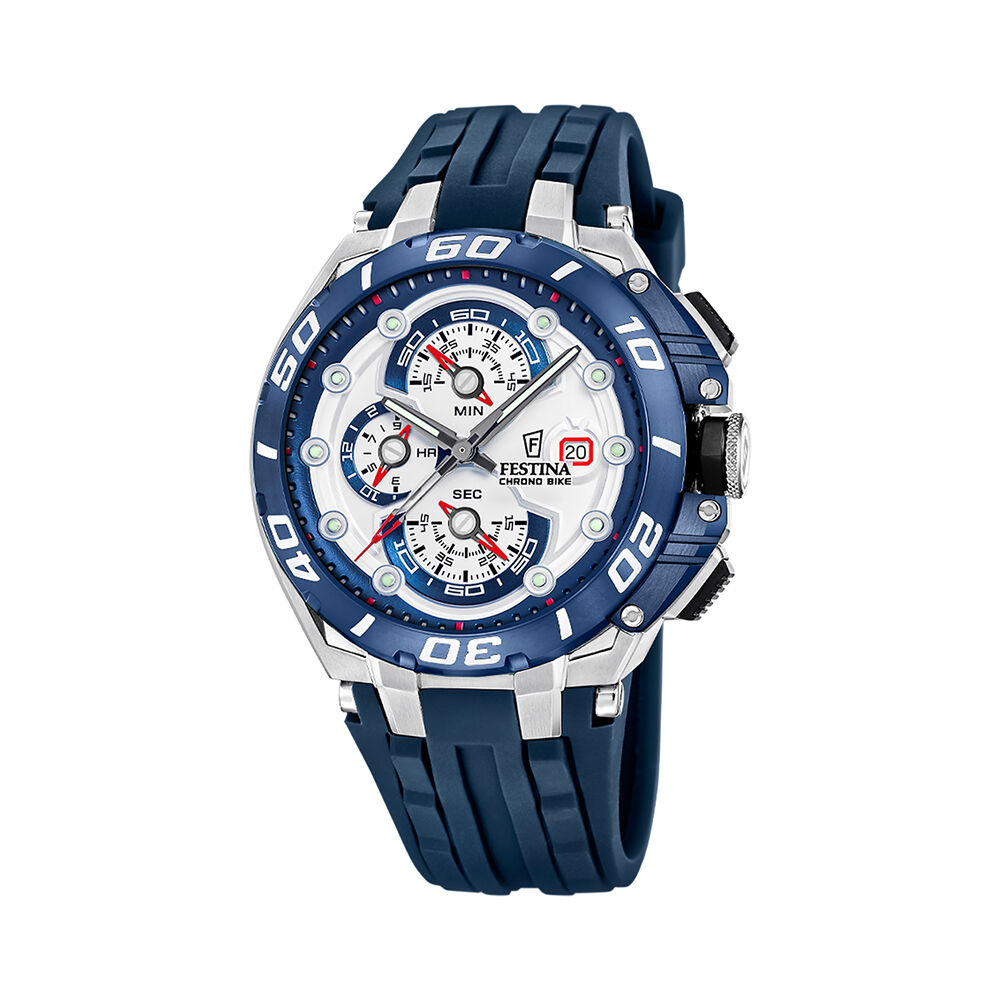 Montre Festina Chrono Bike 6 Blanc - Montres &eacute;tanches Homme | Marc Orian