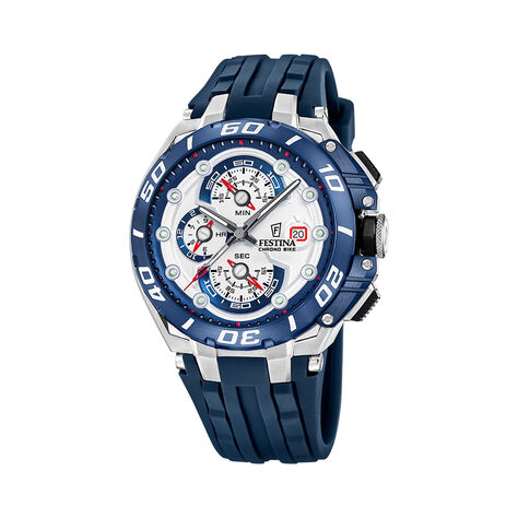Montre Festina Chrono Bike 6 Blanc - Montres &eacute;tanches Homme | Marc Orian