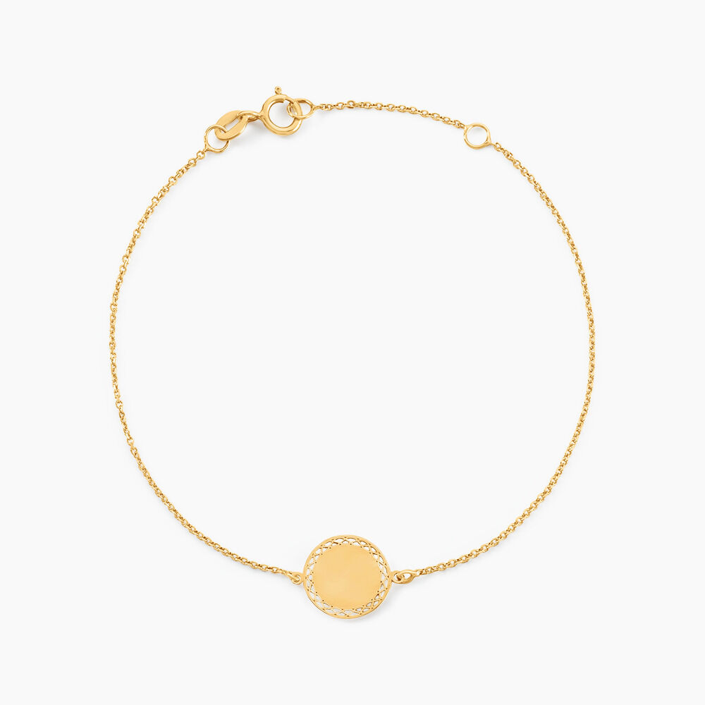 Bracelet Raniero Or Jaune - Bracelets Medailles Femme | Marc Orian