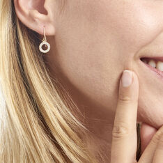 Boucles D'oreilles Pendantes Lavande Or Jaune Oxydes - Boucles d'oreilles Pendantes Femme | Marc Orian