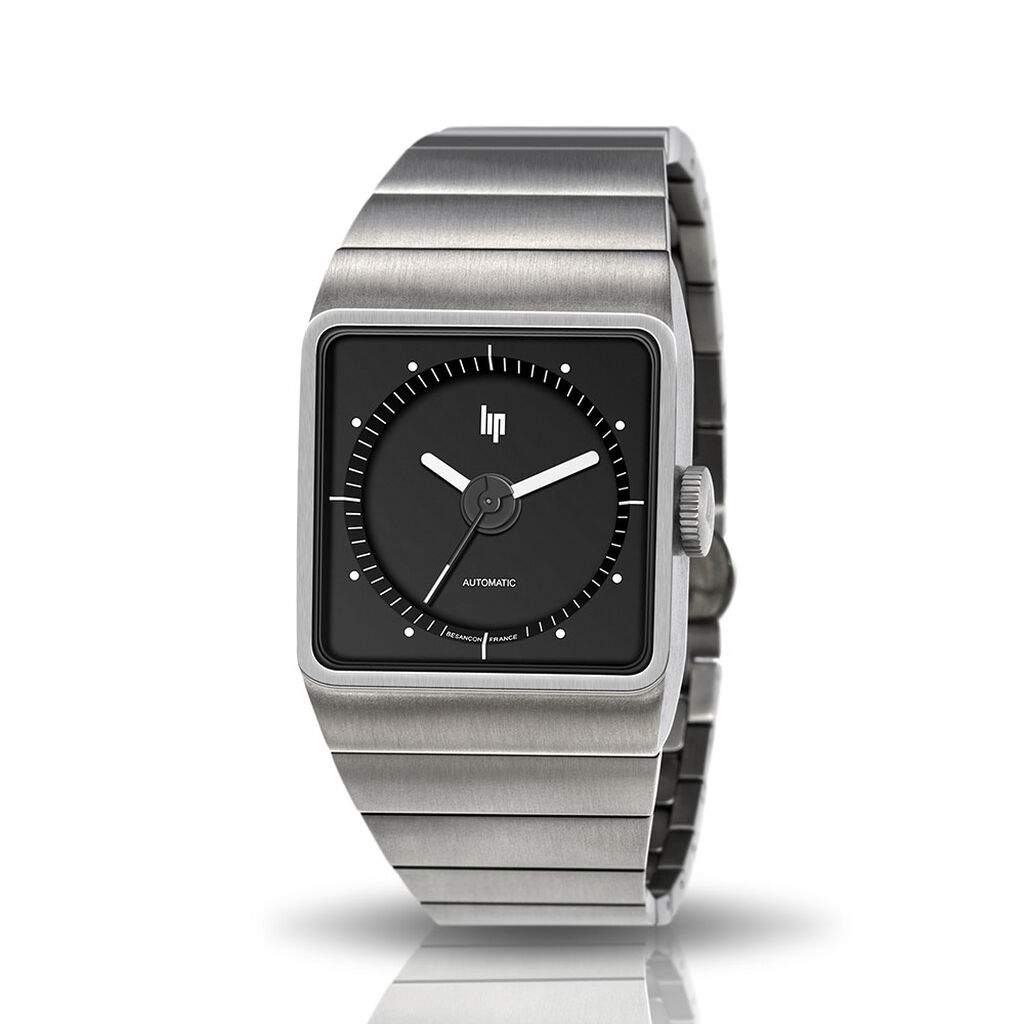 Montre Lip Big Titane Noir - Montres automatiques Homme | Marc Orian