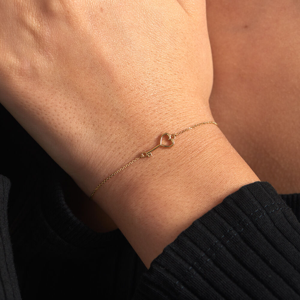 Bracelet Kiefer Or Jaune - Bracelets chaînes Femme | Marc Orian