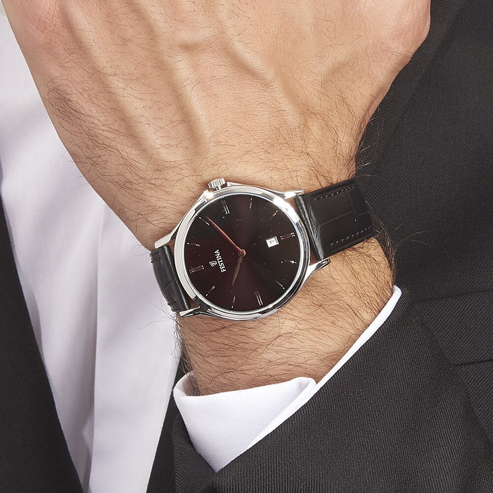 Montre Festina Classics Noir - HIMHBQN0AB0 • Marc Orian | Bijouterie en  ligne