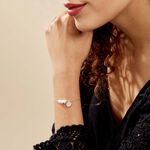 Bracelet Argent Letinno Perles - Bracelets fantaisie Femme | Marc Orian