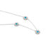 Collier Aurel Argent Blanc Turquoise Oxyde De Zirconium - Colliers avec pierres Femme | Marc Orian