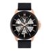 Montre Montignac Round Automatique Noir - Montres automatiques Homme | Marc Orian