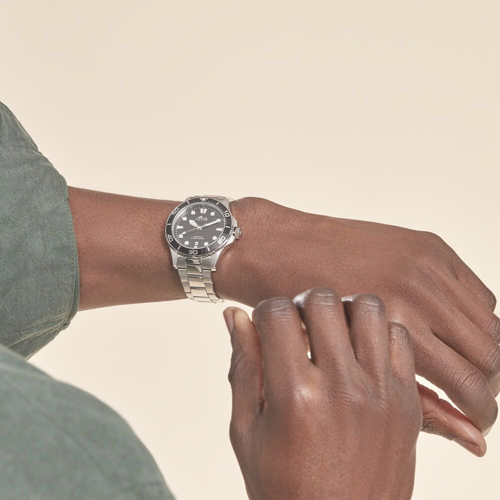 Montre Lotus Excellent Noir -  Famille | Marc Orian