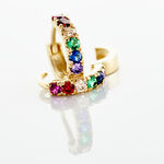 Creoles Andgelina Or Jaune Oxydes De Zirconium - Cr&eacute;oles Femme | Marc Orian