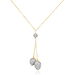 Collier Floranneae Or Jaune Strass - Colliers avec pierres Femme | Marc Orian