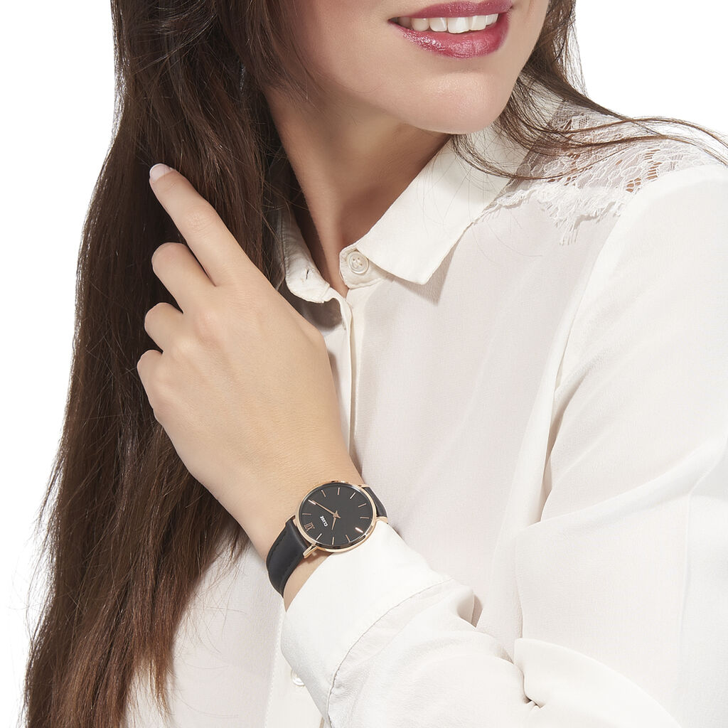 Montre Cluse Minuit Noir - Montres Femme | Marc Orian