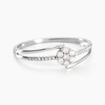 Bague Solitaire Atalante Or Blanc Diamant - Parures de mariage Femme | Marc Orian