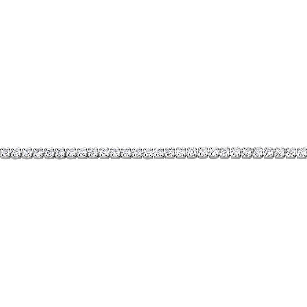 Bracelet Lou-anne Argent Blanc Oxyde De Zirconium - Bracelets chaînes Femme | Marc Orian