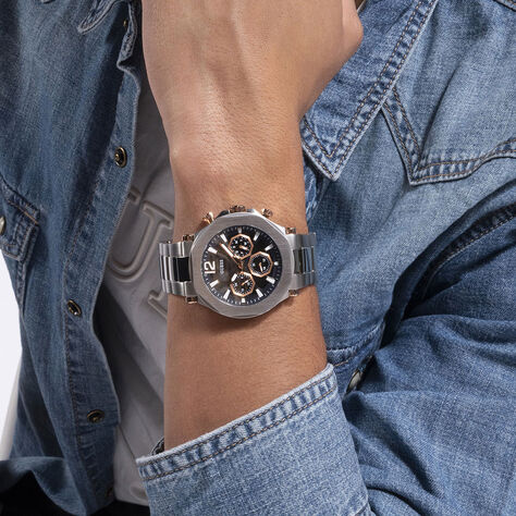 Montre Guess Edge Bleu - Montres sport Homme | Marc Orian