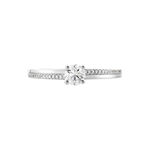 Bague Solitaire Alexandra Or Blanc Diamant - Solitaires Femme | Marc Orian