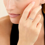 Bague Or Jaune et Argent Blanc Oxyde De Zirconium - Bagues avec pierre Femme | Marc Orian