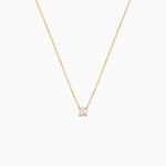 Collier Or Jaune Aphrodite Diamant - Colliers solitaires Femme | Marc Orian