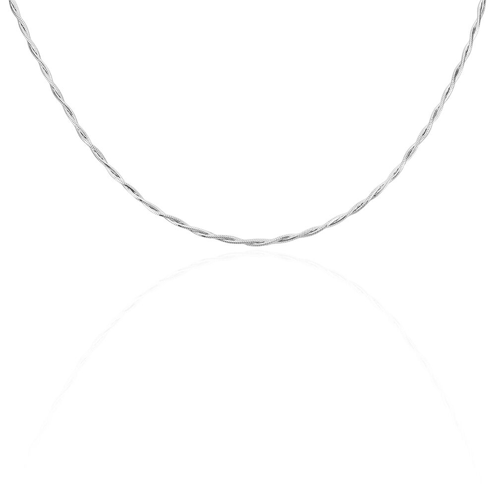 Collier Ciel Argent Blanc - Chaines Femme | Marc Orian