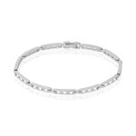 Bracelet Calina Argent Blanc Oxyde De Zirconium - Bracelets cha&icirc;nes Femme | Marc Orian
