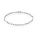 Bracelet Calina Argent Blanc Oxyde De Zirconium - Bracelets chaînes Femme | Marc Orian