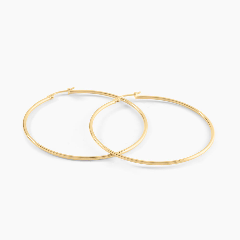 Créoles Agapanthe Or Jaune - Créoles Femme | Marc Orian