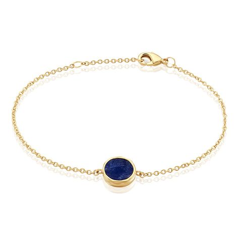 Bracelet Plaqué Or Neassasodalite - Bracelets Medailles Femme | Marc Orian