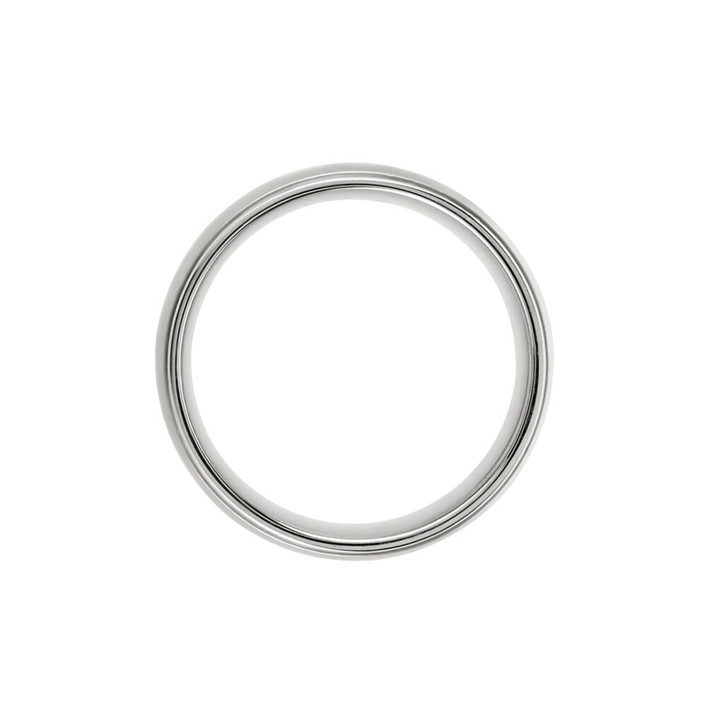 Bague Acier Blanc Sabien - Bagues grosses Homme | Marc Orian
