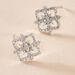 Boucles D'oreilles Puces Vasya Or Blanc Diamant - Puces Femme | Marc Orian