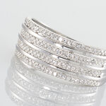 Bague Rayanna Or Blanc Diamant - Parures de mariage Femme | Marc Orian