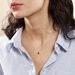 Collier Ovale Or Blanc Saphir - Colliers avec pierres Femme | Marc Orian