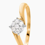 Bague Solitaire Lysia Or Jaune Diamant - Solitaires Femme | Marc Orian