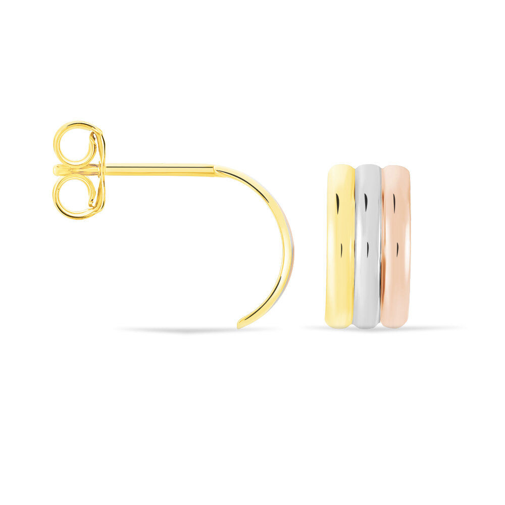 Cr&eacute;oles Igora Or Tricolore - Cr&eacute;oles Femme | Marc Orian