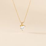 Collier Plaqu&eacute; Or Caner Oxydes De Zirconium - Colliers avec pierres Femme | Marc Orian