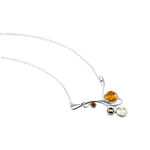 Collier Argent Blanc Dorka Ambres - Colliers avec pierres Femme | Marc Orian