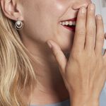 Boucles D'oreilles Pendantes Oksana Argent  Perle De Culture Et Oxyde - Pendantes Femme | Marc Orian