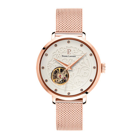 Montre Pierre Lannier Eolia Blanc - Montres automatique Femme | Marc Orian