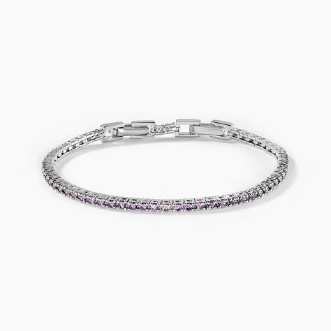 Bracelet Rio Argent Blanc Oxyde De Zirconium - Bracelets fantaisie Femme | Marc Orian