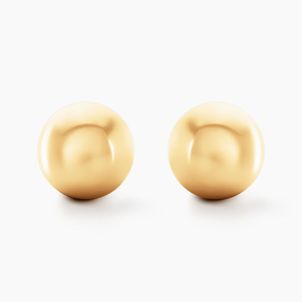 Boucles D'oreilles Puces Fidelia Boule Or Jaune - Puces Femme | Marc Orian