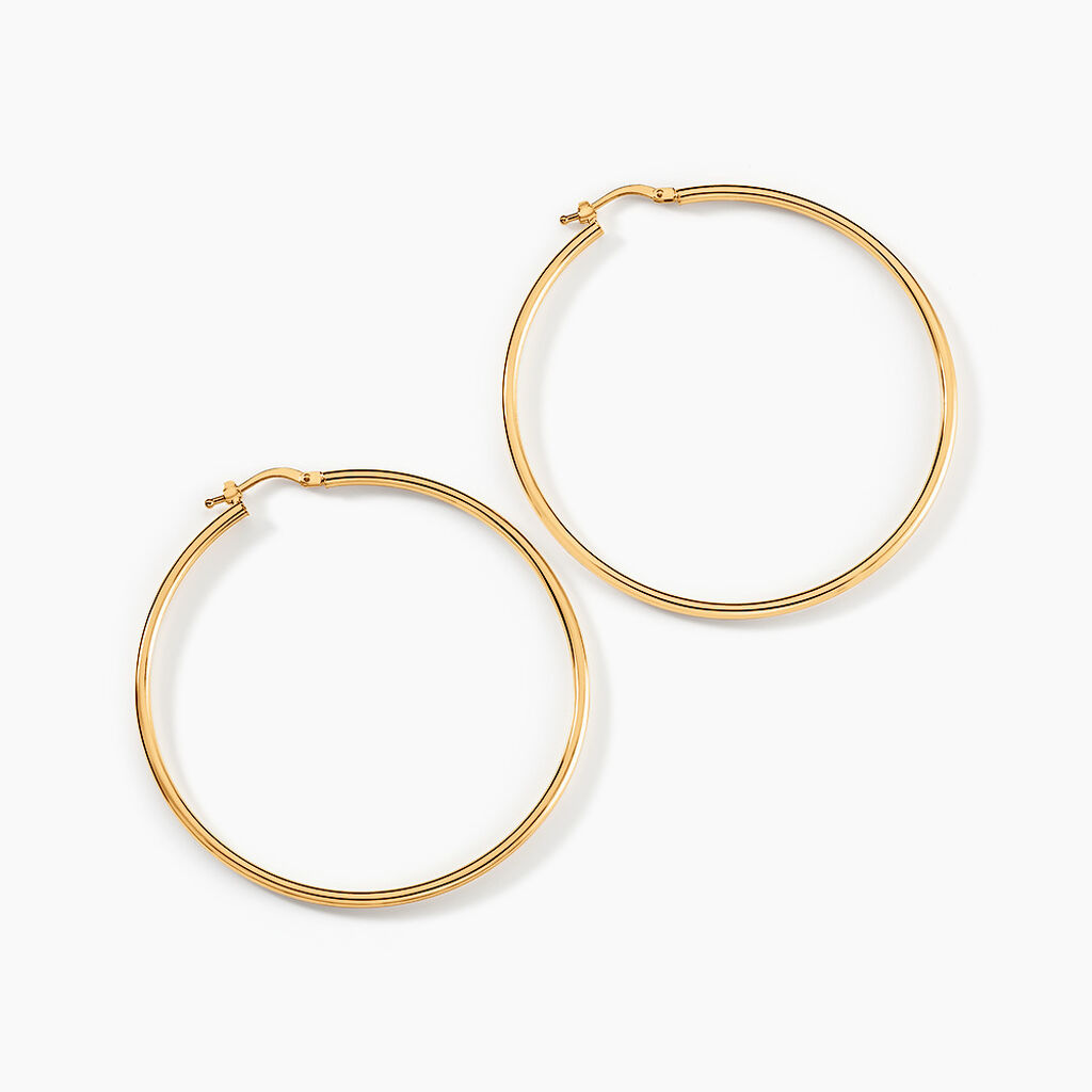 Cr&eacute;oles Verania Or Jaune - Cr&eacute;oles Femme | Marc Orian