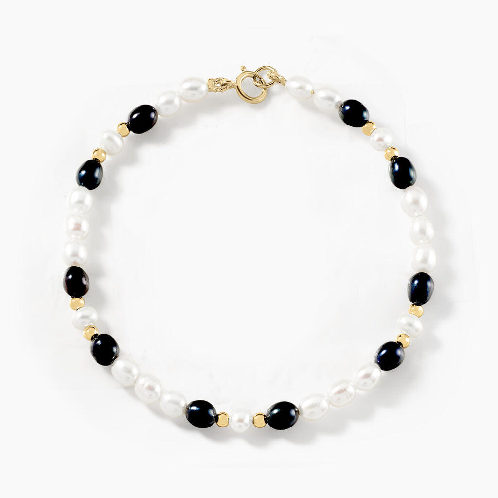 Bracelet Sissie Or Jaune Perle De Culture - Bracelets cha&icirc;nes Femme | Marc Orian