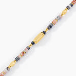 Bracelet Acier Jaune Pierre De Synthese - Bracelets cha&icirc;nes Femme | Marc Orian