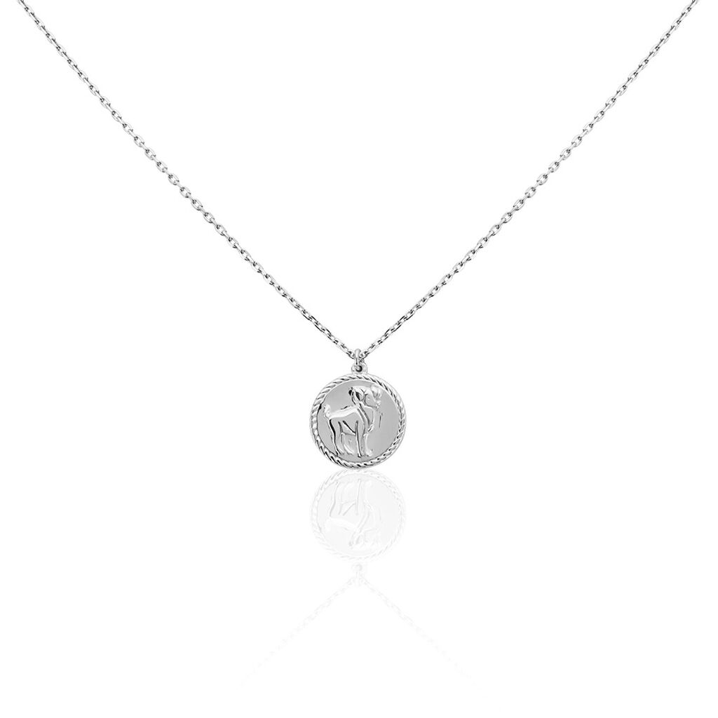 Collier Argent Blanc Lew - Colliers Homme | Marc Orian