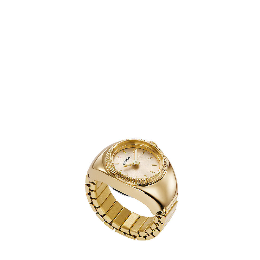 Montre Fossil Watch Ring Dor&eacute; - Montres &eacute;tanches Femme | Marc Orian