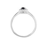 Bague Solitaire Eulalio Argent Blanc Oxyde De Zirconium - Bijoux fantaisie Femme | Marc Orian