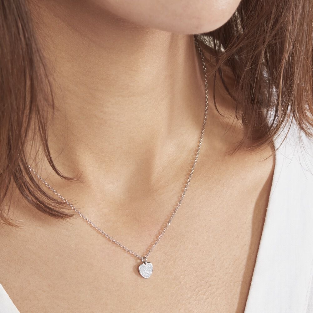 Collier Zilla Argent Blanc - Colliers Femme | Marc Orian