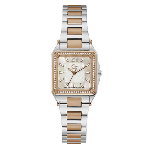 Montre Gc Couture Square Nacre Blanche - Montres classiques Femme | Marc Orian