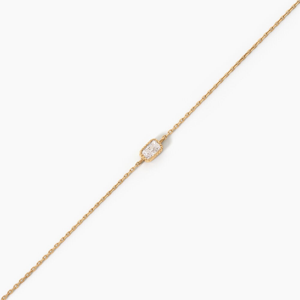 Bracelet Cerise Plaqu&eacute; Or Jaune Oxyde De Zirconium - Bracelets fantaisie Femme | Marc Orian