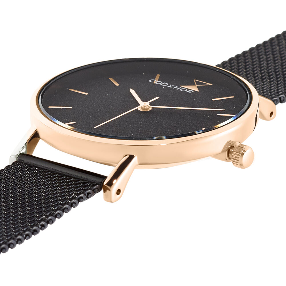 Montre Codhor Cindy Noir - Montres étanches Femme | Marc Orian