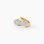 Cr&eacute;oles Nandor Argent Dor&eacute; A L'Or 750/1000 Oxyde De Zirconium - Cr&eacute;oles Femme | Marc Orian
